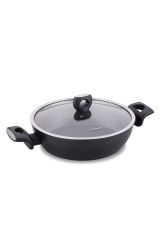 Korkmaz A2944 Nora 26 Cm Granit Kısa Tencere