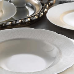 Kütahya Porselen Bone Olympos 62 Parça 10061 Yemek Takımı