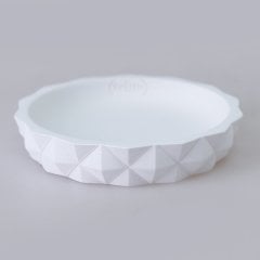 By Selim Banyo Seti Piramit Beyaz 5 Parça