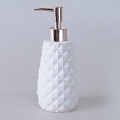 By Selim Banyo Seti Piramit Beyaz 5 Parça