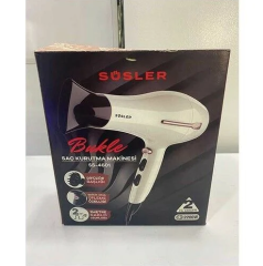 Süsler Bukle Beyaz Saç Kurutma Makinesi SS-4601