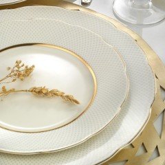 Kütahya Porselen 62 Parça Bone Olym Altın Yemek Takımı 1133921