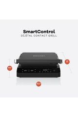 Dexart Smartcontrol Dijital Izgara Tost Makinesi GT52C Siyah