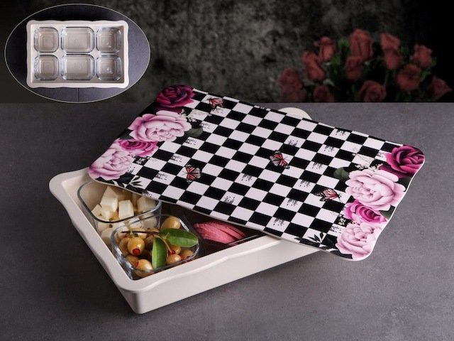 Gönül Kahvaltılık 6 Lı Melamin Kapaklı G4231