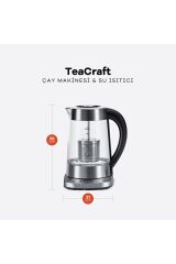 Dexart Tea Craft 1.7 LT WK-0816G Çay Makinesi Ve Su Isıtıcı