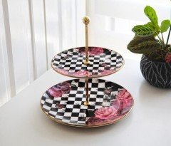 Gönül Katlı Kurabiyelik 2 Li Rose G4220