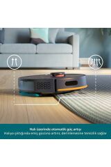 Philips Robot Süpürge Islak Kuru İstasyonlu Gri XU2100/15