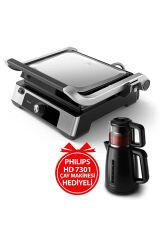 Philips Tost Makinesi 2200W HD6301/90+ Çay Makinesi HD7301/00