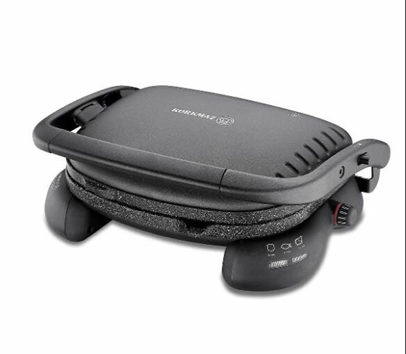 Korkmaz A324-06 Castron Tost Makinesi Siyah