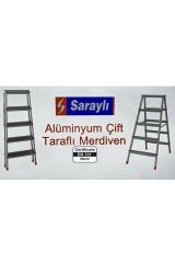 Lady Alüminyum Merdiven 4+4 Çift Taraflı 1804