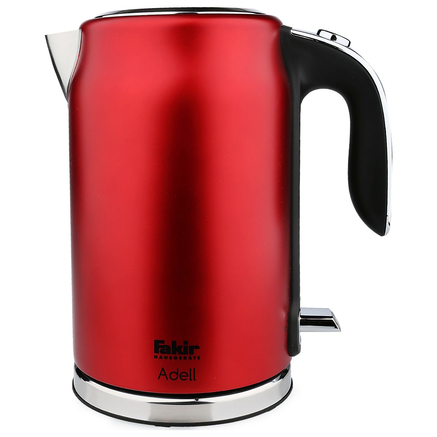 Fakir Adell Çelik Su Isıtıcısı Kettle Kırmızı