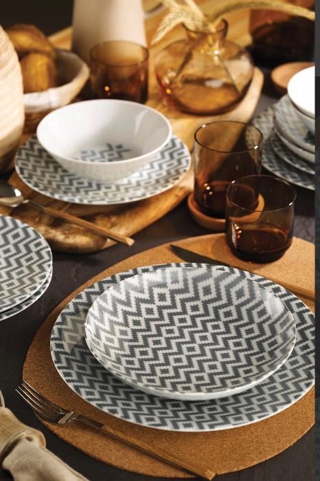 Kütahya Porselen Zeugma Nano Yemek Takımı DG334