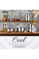 Amboss Cool 14 Parça Çelik Çeyiz Seti