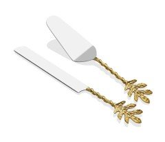 Lamedore Katre 2 Li Kek Servis Seti Altın 4811GC