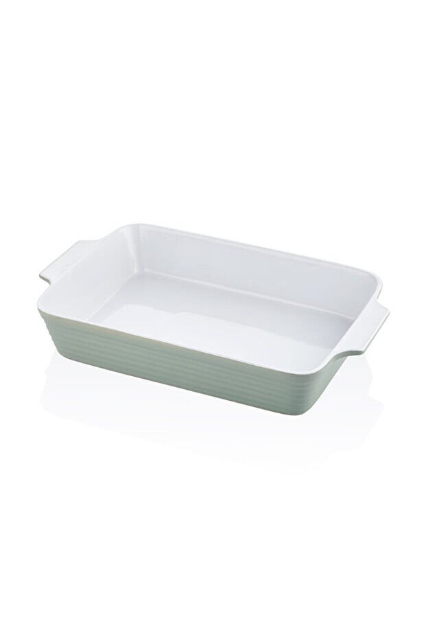 Brandani Fırın Kabı Dikdörtgen Yeşil 44X26X8 Cm 1FK-3066LGR