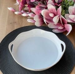 Lemages Porselen Servis Kulplu Yuvarlak Küçük 134-S