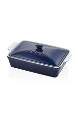 Rossalini Fırın Kabı Dikd. Kapaklı Mavi 38X23X8,5 Cm 1FK-4575LBL