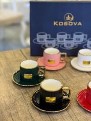 Kosova Kahve Takımı Albert Renkli ODR-01