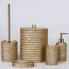 By Selim Banyo Seti Rope Altın