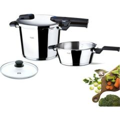 Fissler Vitaquick Bluepoint 6 lt+3.5 lt Düdüklü Tencere Seti