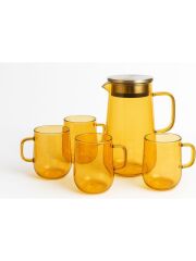 Gönül Su Takımı 5 Parça Füme G3849