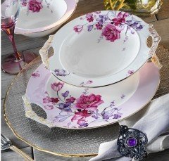 Aryıldız Queen 83 Parça Isabella Yemek Takımı 60008