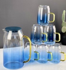 Arow Sürahi Seti 7 Li Cam TR-3451