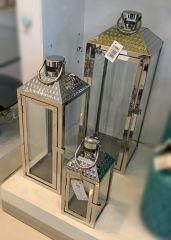 Decovien Fener Metal 3 Lü Noktalı Gümüş AYM7427B K4