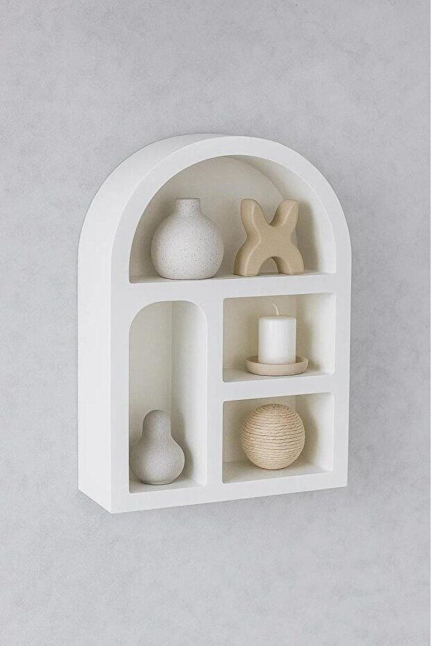 Mien Duvar Rafı Dekoratif 26X14X35,5 Cm 24B296