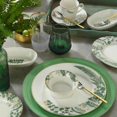 Kütahya Porselen 28 Parça Bone Kalıpso Kahvaltı Takımı