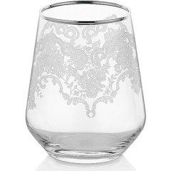 Çerçi Su Bardağı 6 Lı Platin STK02-S