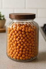 Mien Kavanoz Akasya Kapak 1200 Ml MIEN-1S09