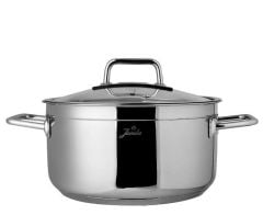 Jumbo Modena Derin Paslanmaz Çelik Tencere 22 cm