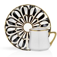 Glore Destina Kahve Takımı 6Lı Siyah 68683