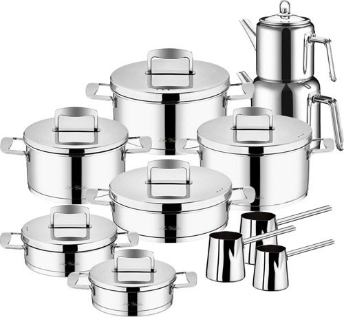 Aryıldız 20 Parça Prestıge Gurme Steel Tencere Seti