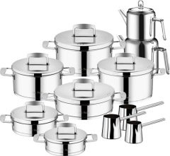 Aryıldız 20 Parça Prestıge Gurme Steel Tencere Seti