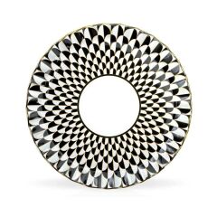 Glore Destina Servis Tabağı 26 Cm 6 Lı Siyah 68686