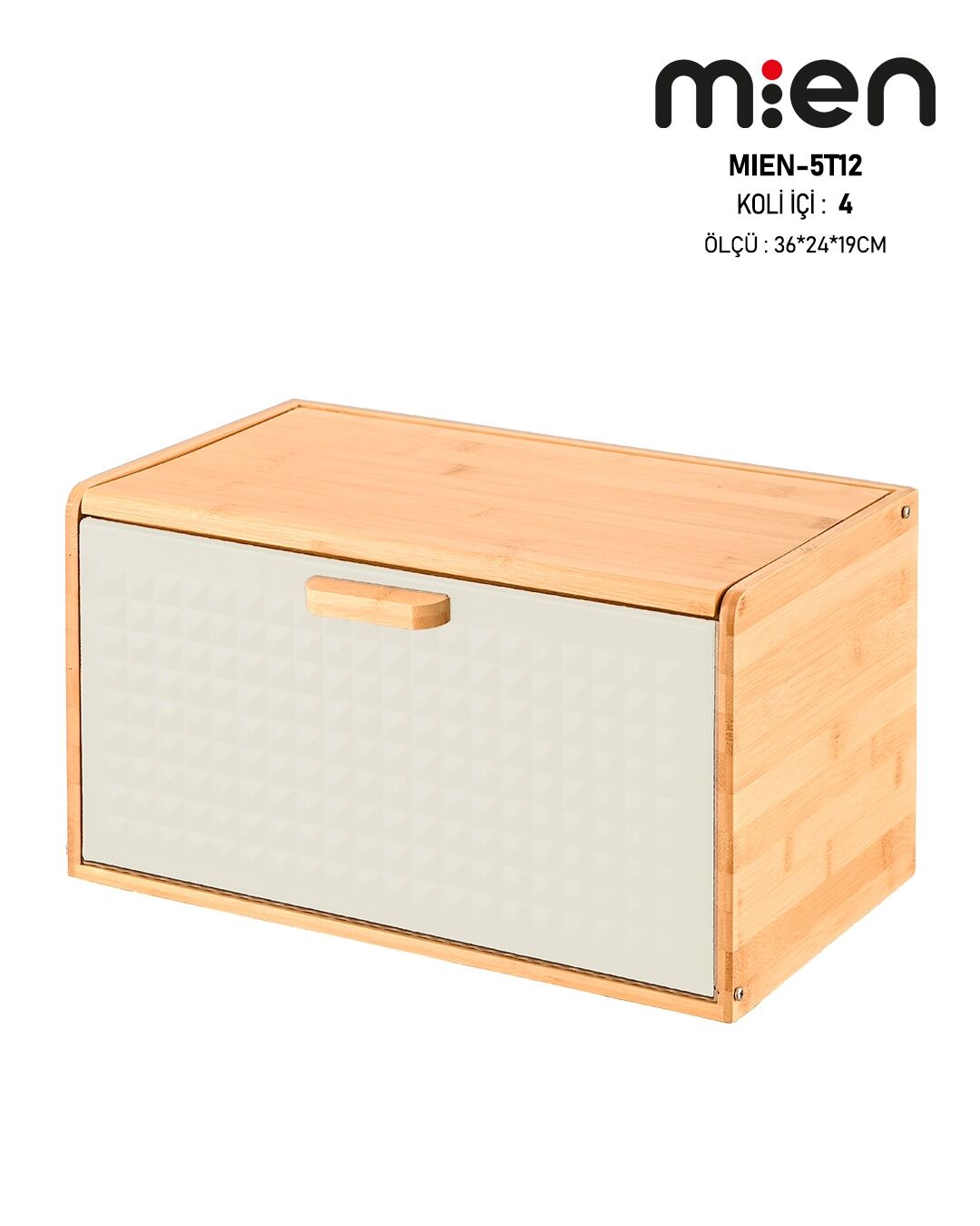 Mien Ekmek Dolabı Pane Krem MIEN-5T12
