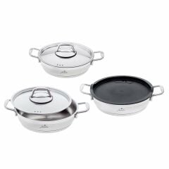 Jumbo Myra 6 Parça Paslanmaz Çelik Midi Sahan Seti