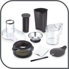 Tefal Katı Meyve Sıkacağı Easy Fruıt 800 W Inox