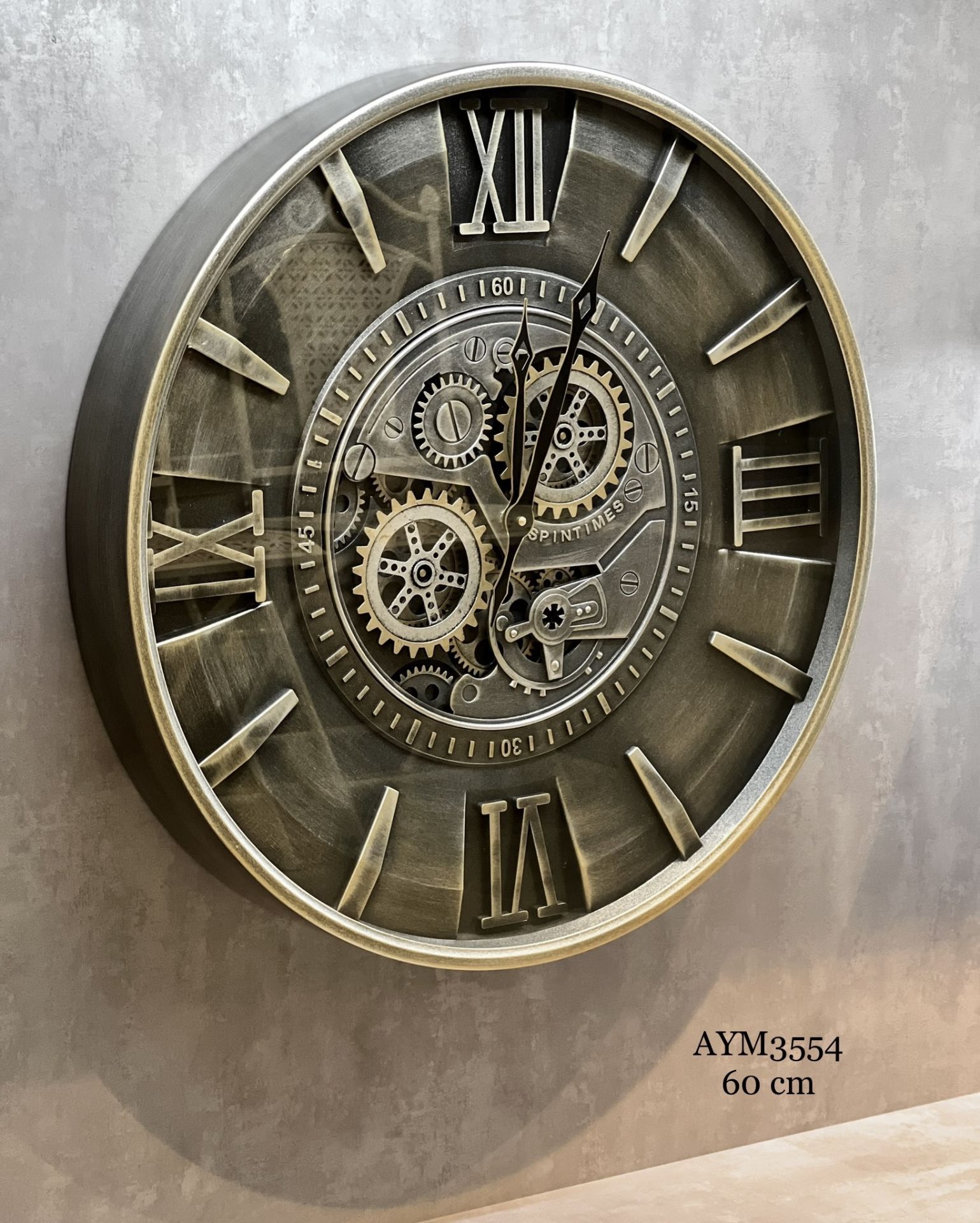 Aymet Duvar Saati Çarklı AYM3554