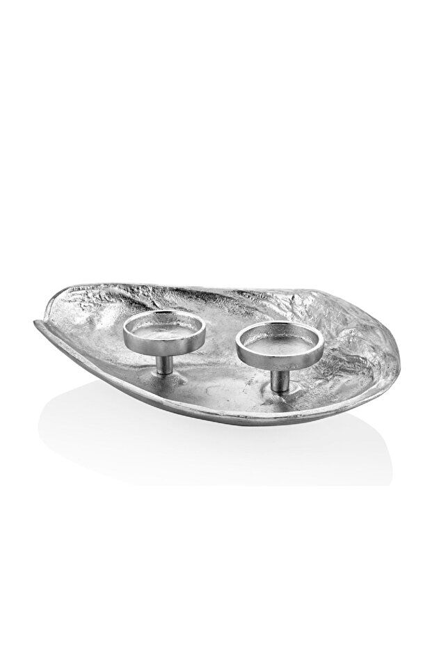 Lamedore Mumluk 2'li Dish Gümüş 1BHT-524406LS