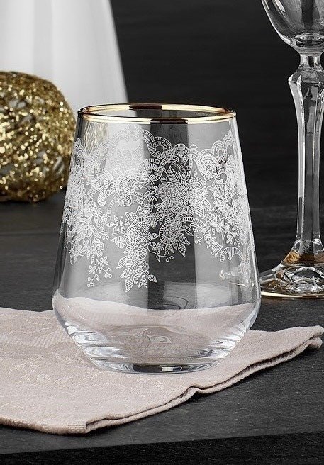 Çerçi Su Bardağı 6 Lı Gold STK01-S