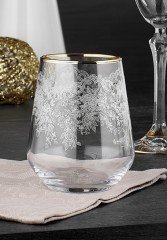 Çerçi Su Bardağı 6 Lı Gold STK01-S