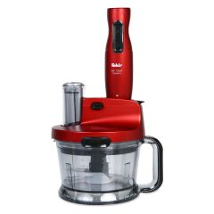 Fakir Mr Chef Quadro Kırmızı Mutfak Robotu Blender Seti Rouge