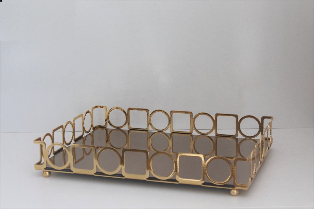 Çerçi Tepsi Karel Gold SNM54