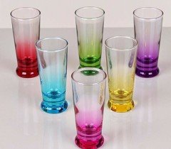 Arow Kahve Yanı Nilüfer Renkli Bardak TR-1829