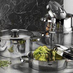 Aryıldız 8 Parça Lilyum Prestige Plus Tencere Seti