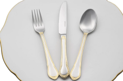 Mikasa Moor Bella Gold 90 Parça Çatal Kaşık Bıçak Seti 334673