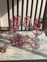 Kcd Kahve Yanı Bardak Pembe Mat Altın 955-143835P